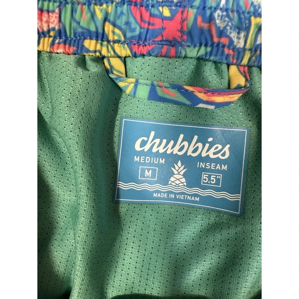 Chubbies Swim Trunks Mens Medium 5.5